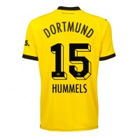 Billiga Borussia Dortmund Mats Hummels #15 Hemma fotbollskläder Dam 2023-24 Kortärmad